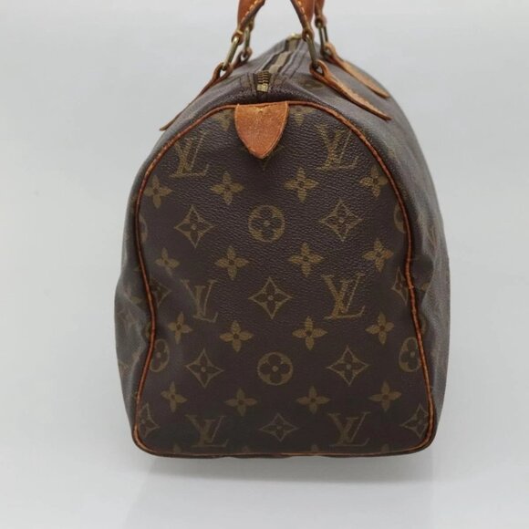 LOUIS VUITTON Monogram Speedy 30 Hand Bag - Picture 3 of 16